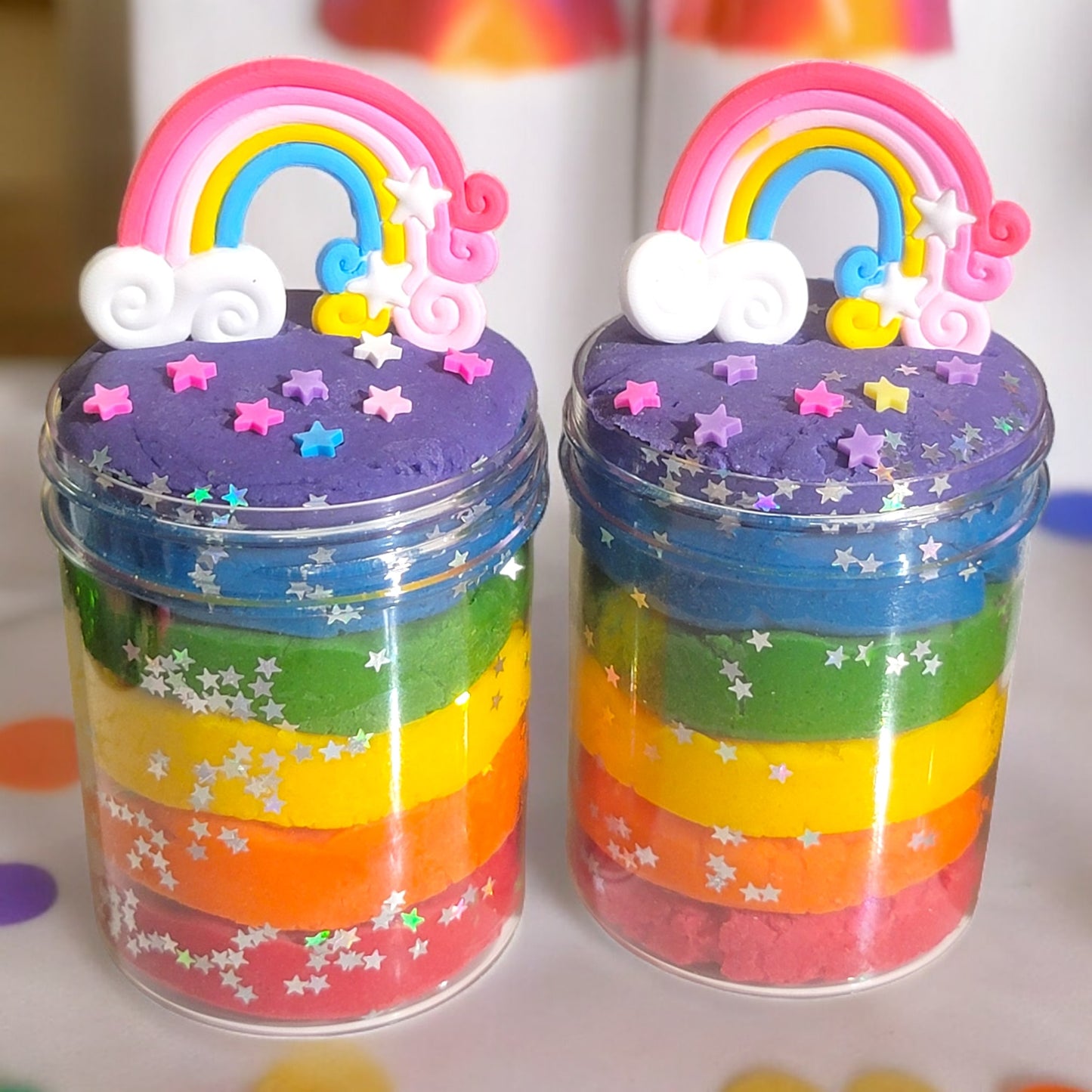 Rainbow Playdough